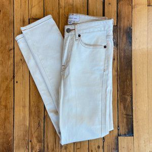 Something Navy Cream Denim Skinny Jeans